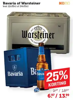 Coop Warsteiner Bavaria aanbieding
