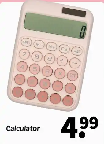 Wibra Calculator aanbieding