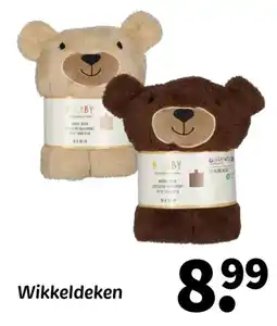 Wibra Wikkeldeken aanbieding