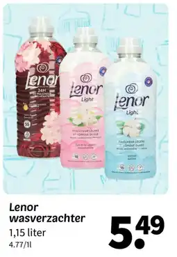 Wibra Lenor wasverzachter aanbieding
