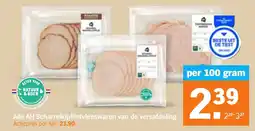 Albert Heijn Alle AH Scharrelkipfiletvleeswaren aanbieding