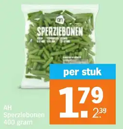 Albert Heijn AH Sperziebonen aanbieding