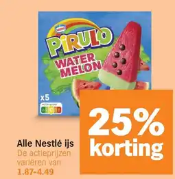 Albert Heijn Alle Nestlé ijs aanbieding