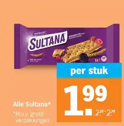 Albert Heijn Alle Sultana aanbieding