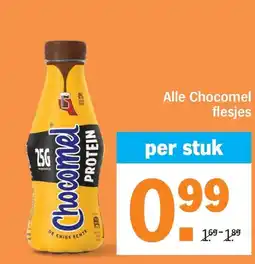 Albert Heijn Alle Chocomel flesjes aanbieding