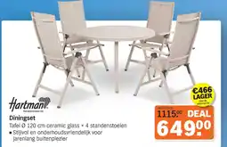 Albert Heijn Hartman Diningset aanbieding