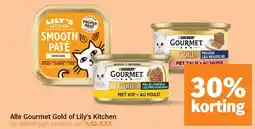 Albert Heijn Alle Gourmet Gold of Lily's Kitchen aanbieding