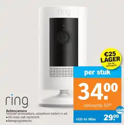 Albert Heijn Ring Buitencamera aanbieding