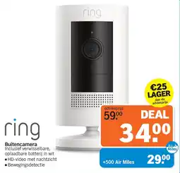 Albert Heijn Ring Buitencamera aanbieding