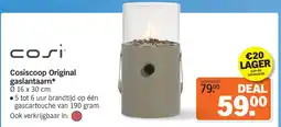 Albert Heijn Cosiscoop Original gaslantaarn aanbieding