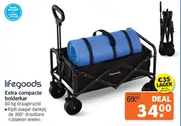 Albert Heijn Lifegoods Extra compacte bolderkar aanbieding