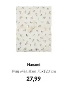 Babypark Nanami Twig wieglaken aanbieding