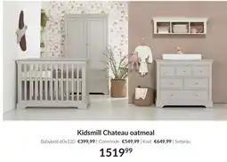 Babypark Kidsmill chateau oatmeal aanbieding