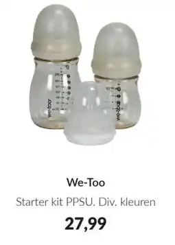 Babypark We-Too Starter kit PPSU aanbieding