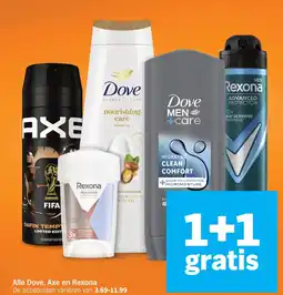 Albert Heijn Alle Dove, Axe en Rexona aanbieding