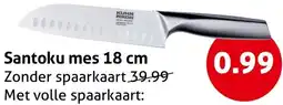 Hoogvliet Santoku mes aanbieding
