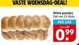 Hoogvliet Witte puntjes aanbieding