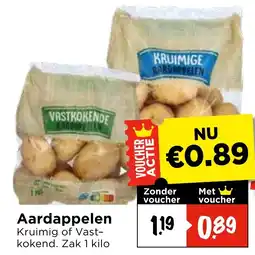 Vomar Voordeelmarkt Aardappelen aanbieding