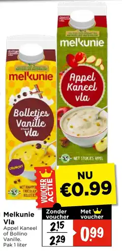 Vomar Voordeelmarkt Melkunie Vla aanbieding
