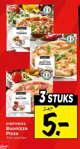 Vomar Voordeelmarkt Alle buonizza pizza aanbieding