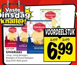 Vomar Voordeelmarkt Uniekaas aanbieding