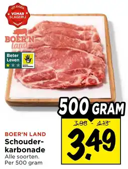 Vomar Voordeelmarkt Schouder-karbonade aanbieding