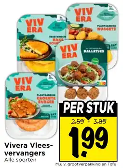 Vomar Voordeelmarkt Alle Vivera Vleesvervangers aanbieding