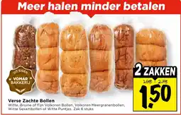 Vomar Voordeelmarkt Verse Zachte Bollen aanbieding