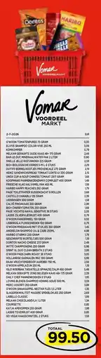 Vomar Voordeelmarkt Vomar voordeelmarkt aanbieding