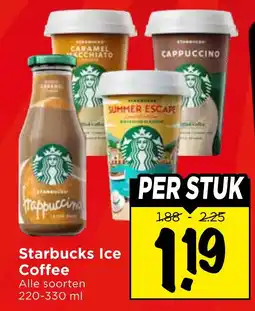Vomar Voordeelmarkt Alle Starbucks Ice Coffee aanbieding