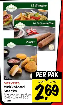 Vomar Voordeelmarkt Mekkafood Snacks aanbieding