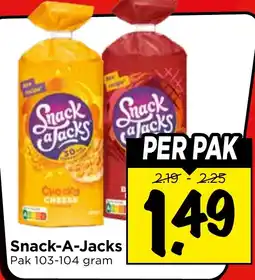 Vomar Voordeelmarkt Snack-A-Jacks aanbieding