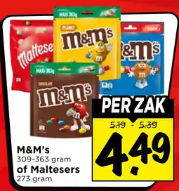 Vomar Voordeelmarkt M&M's aanbieding