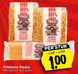 Vomar Voordeelmarkt Alle Primoro Pasta aanbieding