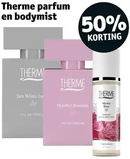 Kruidvat Therme parfum en bodymist aanbieding