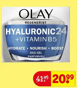 Kruidvat Olay hyaluronic24 aanbieding