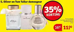 Kruidvat S. Oliver en Tom Tailor damesgeur aanbieding