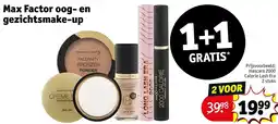 Kruidvat Max Factor oog en gezichtsmake-up aanbieding