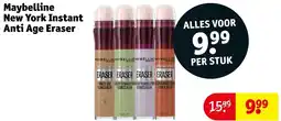 Kruidvat Maybelline New York Instant Anti Age Eraser aanbieding