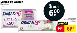 Kruidvat Demak'Up watten aanbieding