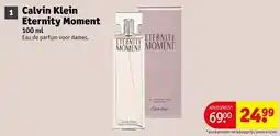 Kruidvat Calvin Klein Eternity Moment aanbieding