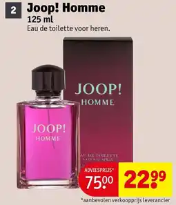 Kruidvat Joop! Homme aanbieding