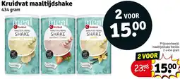 Kruidvat Kruidvat maaltijdshake aanbieding