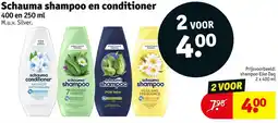 Kruidvat Schauma shampoo en conditioner aanbieding