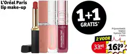 Kruidvat L'Oréal Paris lip make-up aanbieding