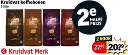 Kruidvat Kruidvat koffiebonen aanbieding