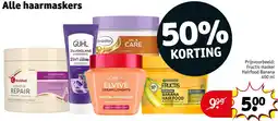 Kruidvat Alle haarmaskers aanbieding