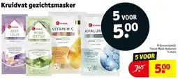 Kruidvat Kruidvat gezichtsmasker aanbieding