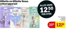 Kruidvat Gillette en Gillette Venus scheerapparaat aanbieding