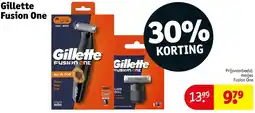 Kruidvat Gillette Fusion One aanbieding